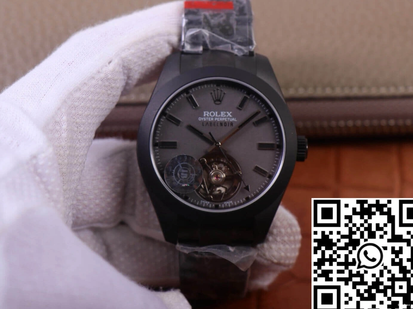 case JB Milgauss 116400 Label Black Factory LNT01HS-001 Replica Base Rolex Noir watch Design 1010